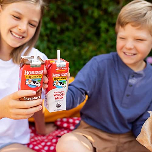 Organic Shelf-Stable Whole Milk boxes, Horizon Whole Milk Single...