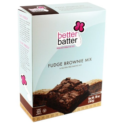 Better Batter Gluten Free Brownie Mix - Vegan, Kosher, Dye-Free,