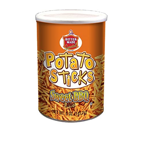 Better Made Potato Sticks 5oz Canister - Shoestring Potato Stick...