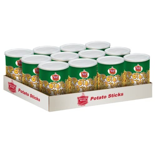 Better Made Potato Sticks 5oz Canister- Sour Cream & Onion, 12 ...