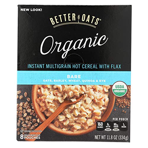 Betteroats Oat Steel Cut Maple And Brown Sugar Oatmeal With Flax