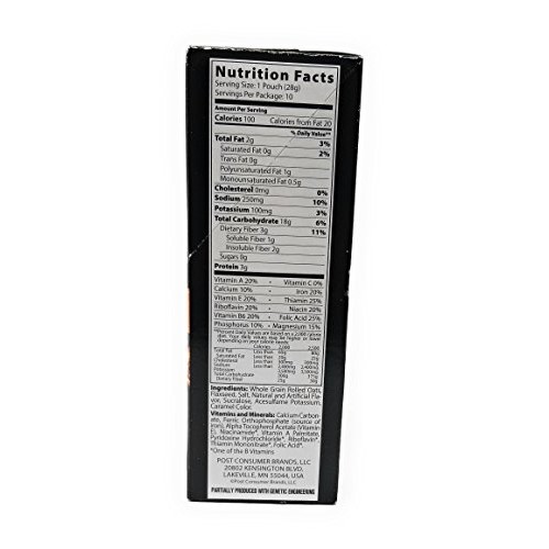 Better Oats Oat Fit Instant Oatmeal Cinnamon Roll 9.8Oz 3 Pack