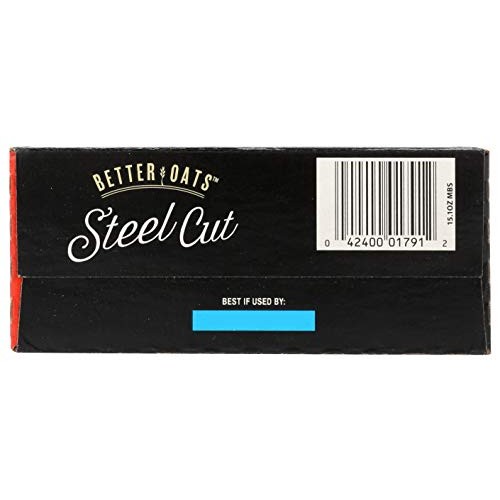 Better Oats Steel Cut Maple Brown Sugar Instant Oatmeal With Fla