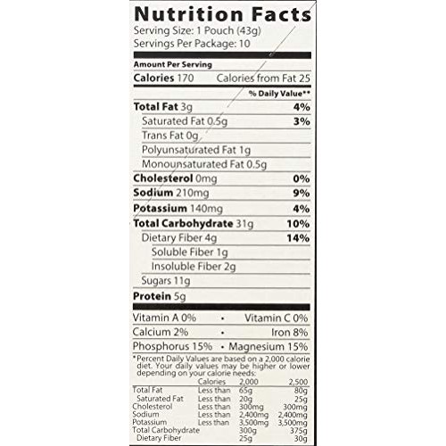 Better Oats Steel Cut Maple Brown Sugar Instant Oatmeal With Fla