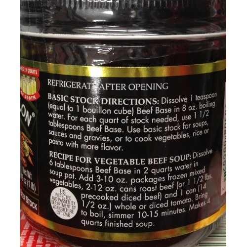 2 X 16Oz Better Than Bouillon Beef Base Superior Touch Broth Mad