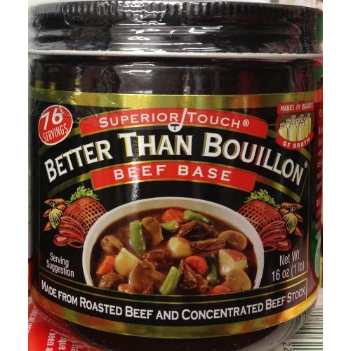 2 X 16Oz Better Than Bouillon Beef Base Superior Touch Broth Mad