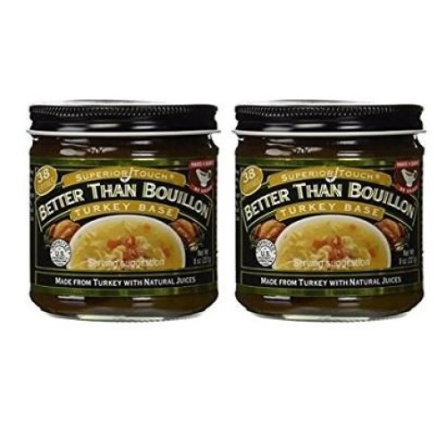 Better Than Bouillon Superior Touch Turkey Base 8Oz Pack Of 2