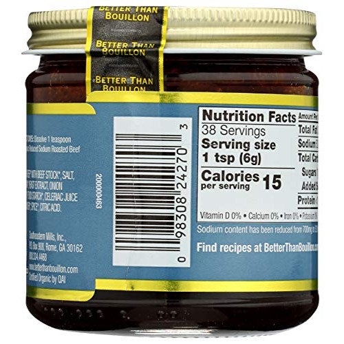 Better Than Bouillon, Bouillon Base Beef Roasted Organic, 8 Ounce