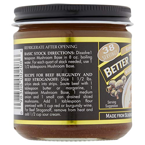 Better Than Bouillon Mushroom Base, 8 Ounce