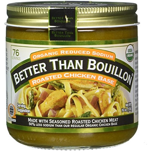 Better Than Bouillon Organic Chicken Base, Reduced Sodium - 16 Oz