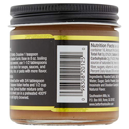 Better Than Bouillon Roasted Garlic Base, 3.5 Ounce