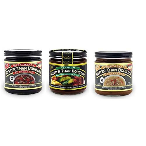 Better Than Bouillon Vegetarian No Beef Base, No Chicken Base, P
