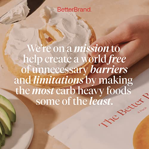 BetterBrand The Better Bagel Variety Pack, High Protein 25 gram... BetterBrand The Better Bagel Variety Pack, High Protein 25 gram...