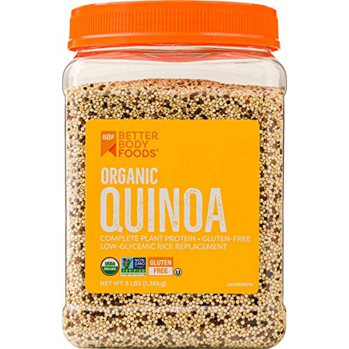 Betterbody Foods &Amp; Nutrition Organic Quinoa, 3 Lb