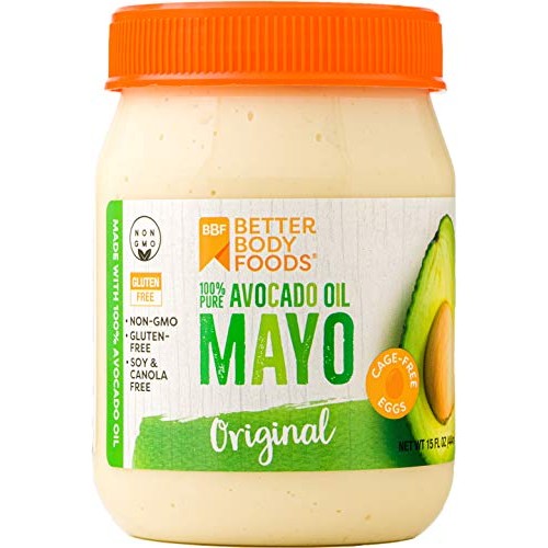 Betterbody Foods Avocado Oil Mayonnaise, Non-Gmo Mayo Spread Mad