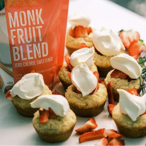 Betterbody Foods Monk Fruit Sweetener Blend, Sugar Substitute, 1
