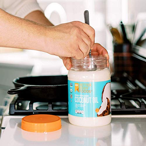 Betterbody Foods Organic Naturally Refined Coconut Oil With Neut