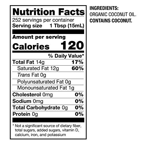 Betterbody Foods Organic Naturally Refined Coconut Oil With Neut