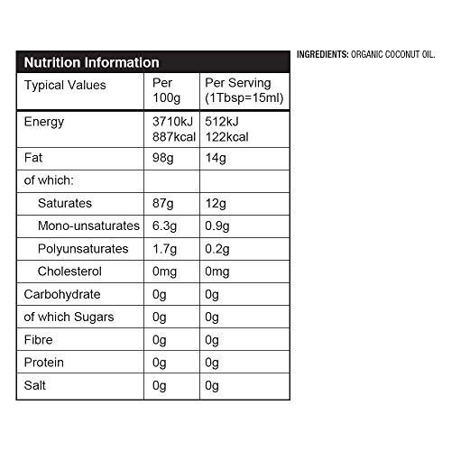 Betterbody Foods Organic Refined Coconut Oil 28Oz