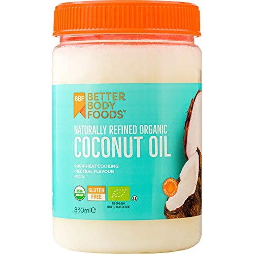 Betterbody Foods Organic Refined Coconut Oil 28Oz