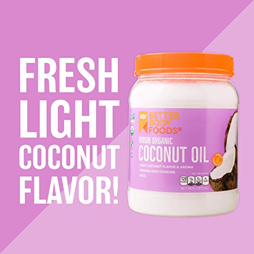 Betterbody Foods Organic Virgin Coconut Oil — Cold-Pressed And U