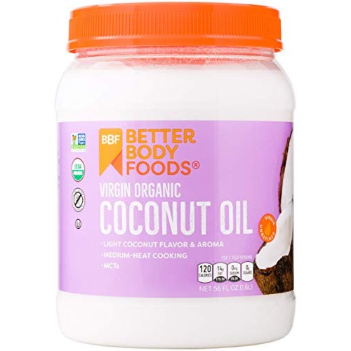 Betterbody Foods Organic Virgin Coconut Oil — Cold-Pressed And U