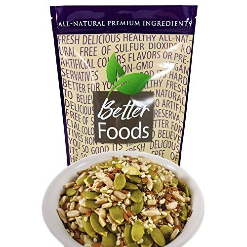 Raw Superfoods Five Seeds Mix Pumpkin Seeds, Sunflower Seeds, C