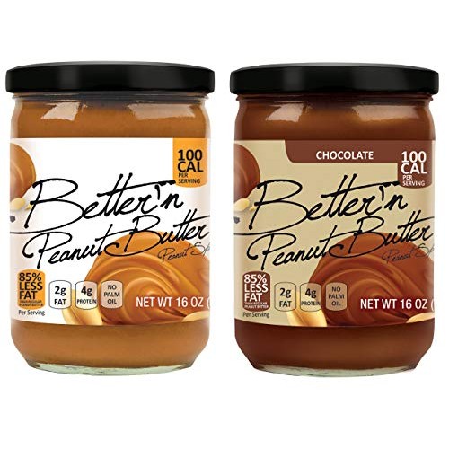Pack Of 2, Bettern Peanut Butter Variety Pack, Original And Cho