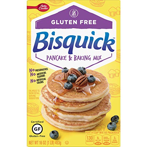 Betty Crocker Bisquick Baking Mix, Gluten Free Pancake And Waffl