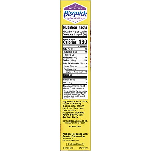 Betty Crocker Bisquick Baking Mix, Gluten Free Pancake And Waffl