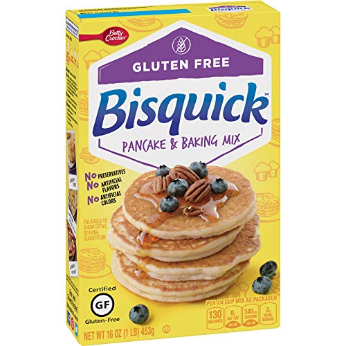 Betty Crocker Bisquick Baking Mix, Gluten Free Pancake And Waffl