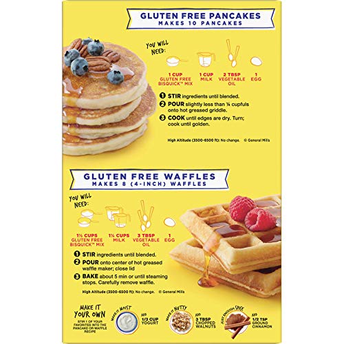 Betty Crocker Bisquick Baking Mix, Gluten Free Pancake And Waffl