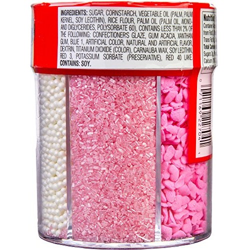 Betty Crocker 6-Cell Sprinkles Pretty In Pink, 6.7 Ounce Pack O
