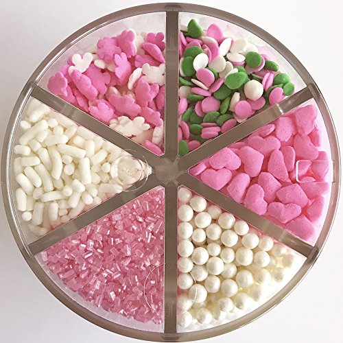 Betty Crocker 6-Cell Sprinkles Pretty In Pink, 6.7 Ounce Pack O