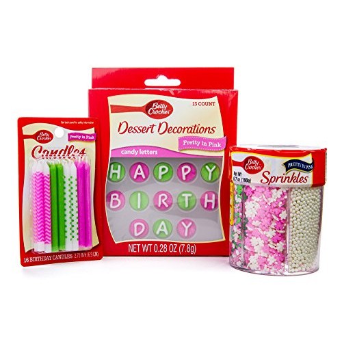 Betty Crocker 6-Cell Sprinkles Pretty In Pink, 6.7 Ounce Pack O