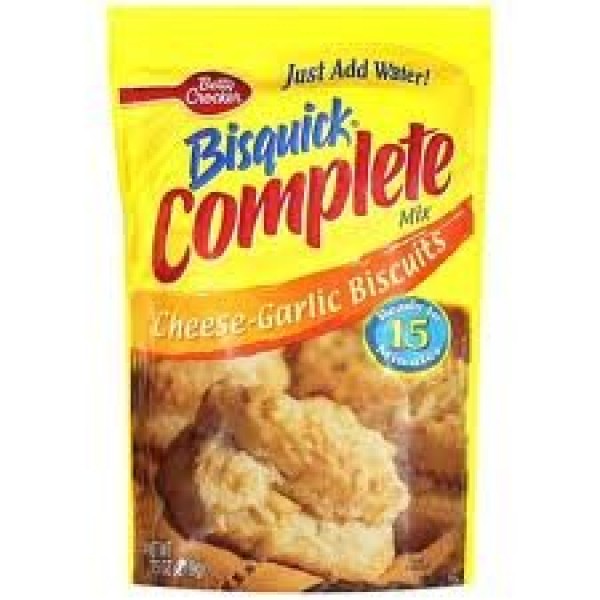 Betty Crocker Bisquick Complete Cheese-Garlic Biscuit Mix, Just ...