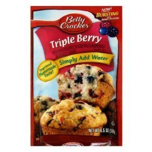 Betty Crocker Blueberry Muffin Mix 6.4 Oz Packet Pack Of 6 Bl