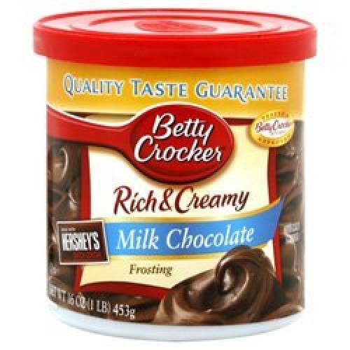 Betty Crocker, Rich &Amp; Creamy Frosting, Milk Chocolate, 16Oz Tub
