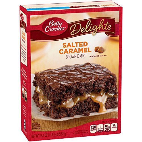 Betty Crocker Baking Delights Salted Caramel Brownie Mix, 18.39