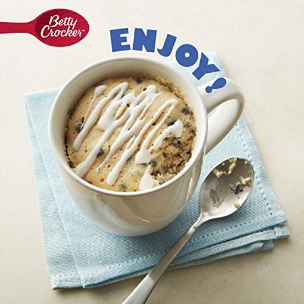 Betty Crocker Baking Mug Treats Blueberry Muffin Mix With Cream