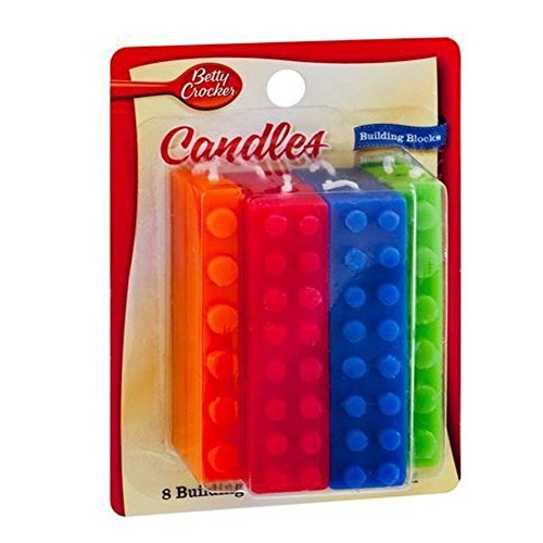 Betty Crocker Building Block Candles