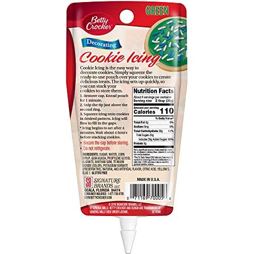 Betty Crocker Cookie Icing, Green, 7 Oz