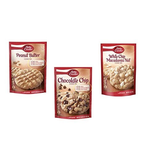 Betty Crocker Favorites Cookie Mix Trio: Chocolate Chip, Peanut