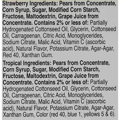 Betty Crocker Fruit Gushers, Strawberry Splash And Tropical, 0.9