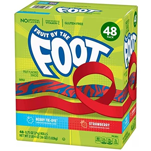 Betty Crocker Fruit Snacks Fruit By The Foot Strawberry/Berry Ti...