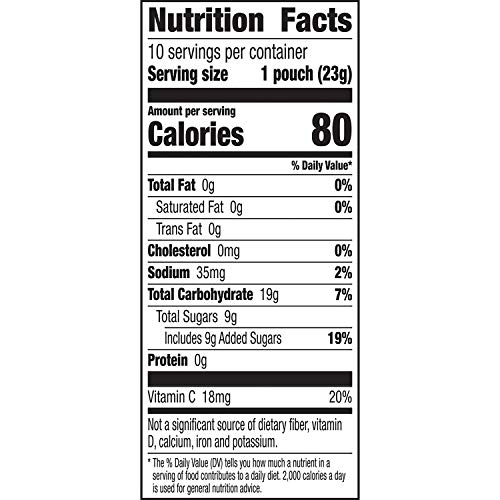 Betty Crocker, Fruit Snacks, Pokemon Pouches, 10 Ct