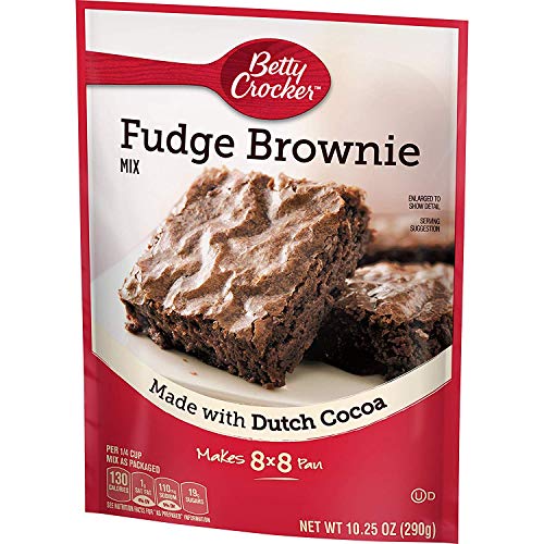 Betty Crocker Fudge Brownie Mix 10.25 Oz. Pack Of 2