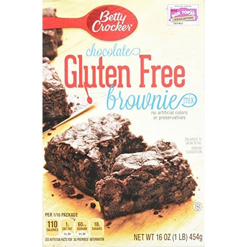 Betty Crocker Gluten Free Brownie Mix, 16-Ounce Boxes Pack Of 3
