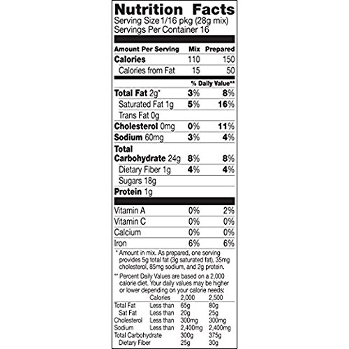 Betty Crocker Gluten Free Brownie Mix, Chocolate 16 Oz 4 Packs