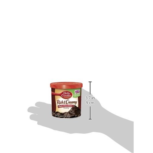 Betty Crocker Gluten Free Dark Chocolate Frosting, 16 oz Pack o...